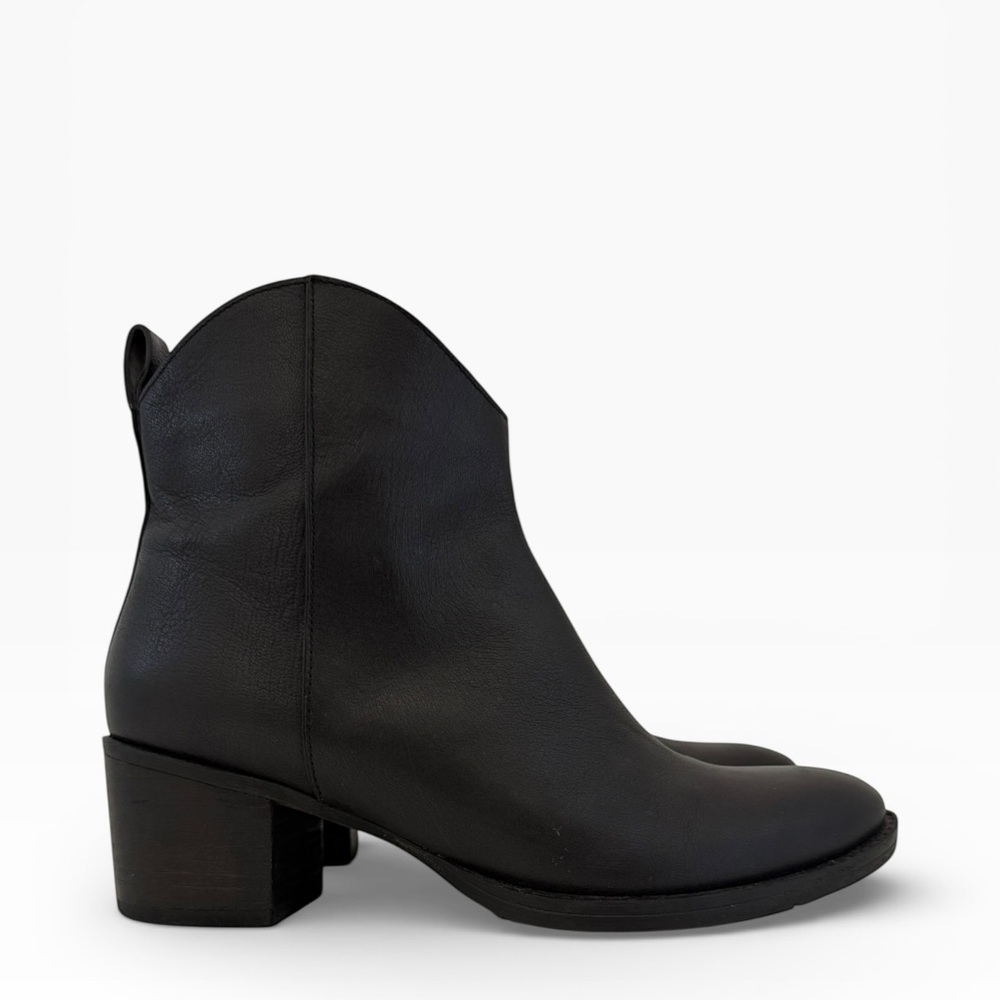 Clarks Black Ankle Boots
